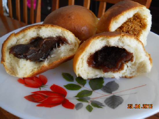 Glutinous Rice Gelatinized Bread